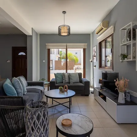Вилла Yasmina 3-br In Cape Greco Протарас